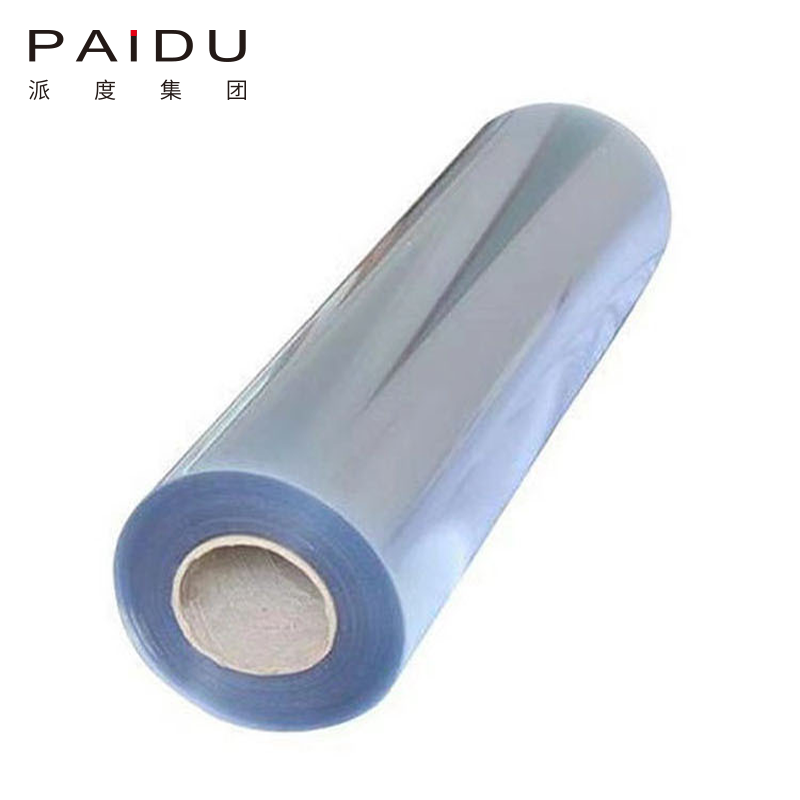 Paidu Group Super clear soft pvc plastic transparent sheet in roll price 700 micron pvc film pvc transparent film for table clothing