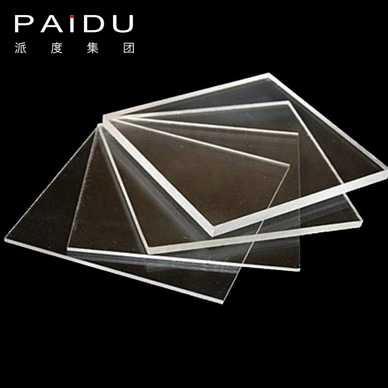 Paidu Group Colorful factory pearl white smoke grey 2050x3050 Methacrylate sheets 3mm transparent cast acrylic sheet