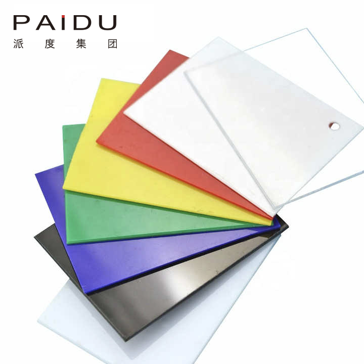PAIDU GROUP 0.5mm colorful High Impact Polystyrene Sheet HIPS plastic sheet for Thermoforming